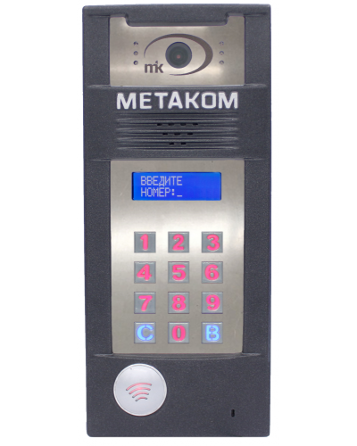 Блок вызова Метаком MК2018-MFCGVS в Кемерово Вызывные IP панели Pintop.ru