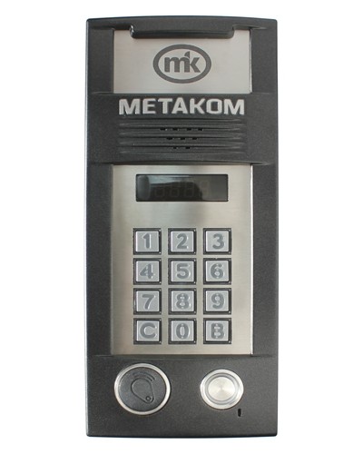 Блок вызова Метаком MК2018-TMRF в Кемерово Блоки вызова многоабонентные Pintop.ru