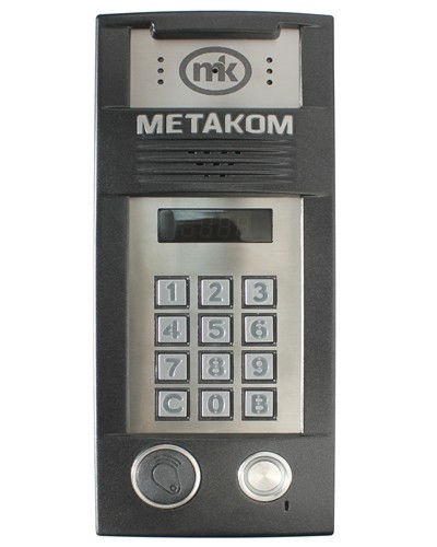 Блок вызова Метаком MК2018-TMRFV в Кемерово Блоки вызова многоабонентные Pintop.ru