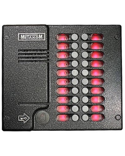 Блок вызова домофона Метаком MK20.2-RFEV в Кемерово Вызывные видеопанели малоабонентные Pintop.ru