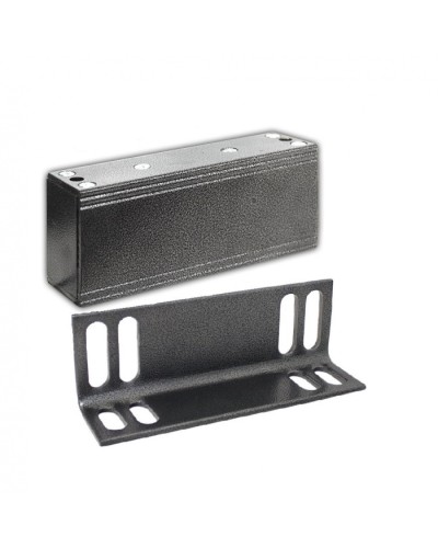 Замок электромагнитный Олевс М1-150 с уголком серый в Кемерово Электромагнитные замки Pintop.ru