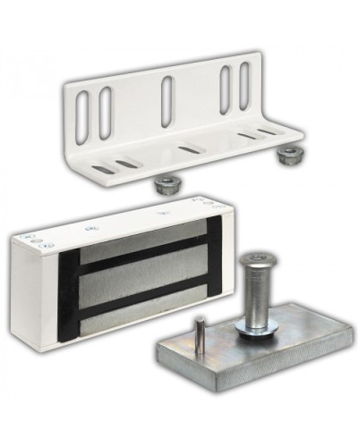 Замок электромагнитный Олевс М1-400 серый в Кемерово Электромагнитные замки Pintop.ru