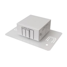 Коробка монтажная огнестойкая металлическая для троса КМОМ-ТС (2к х 2,5мм) 152х106х44 IP31 ПожТехКабель (077-001)