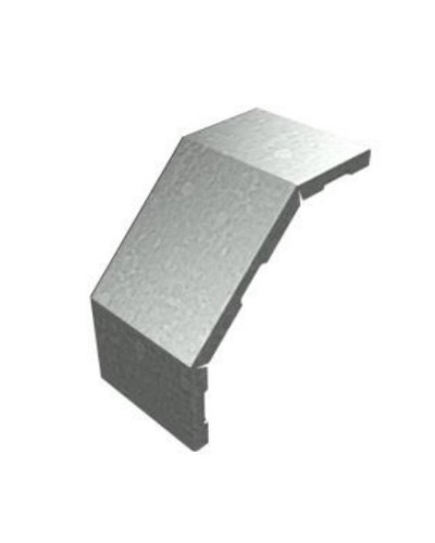 Крышка угла вертикального внешнего 90° 500х15 (1,0) для лестничного лотка ПожТехКабель (651-444) в Кемерово Аксессуары для лотков Pintop.ru