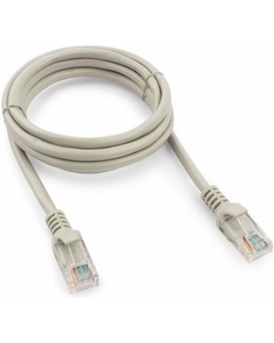 Патч-корд медный F/UTP, категория 5e, 26 AWG (0,48 мм), экранированный, LSZH, серый, 3 м в Кемерово Патчкорды (медные) Pintop.ru