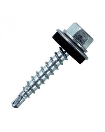 Саморез кровельный с шайбой 4,8х28 оц.(1000 шт/уп) ПожТехКабель PTK-Accessories 860-010 в Кемерово Крепеж: Дюбели, шурупы, саморезы Pintop.ru