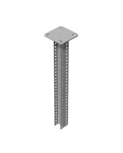 Стойка консольная сварная двойная 2200 мм (35х30) (2,0) (пятка 120х120) (5,0) ПожТехКабель (573-311) в Кемерово Аксессуары для лотков Pintop.ru