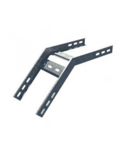 Угол вертикальный внешний 45° 100х50 (1,2) для лестничного лотка ПожТехКабель (651-100) в Кемерово Кабельные лотки Pintop.ru