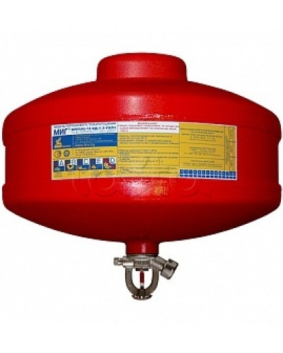 Модуль порошкового пажаротушения ПОЖТЕХНИКА МПП-12/68 МИГ (температура срабатывания +68°С) (красный) в Кемерово Модули порошковые Pintop.ru