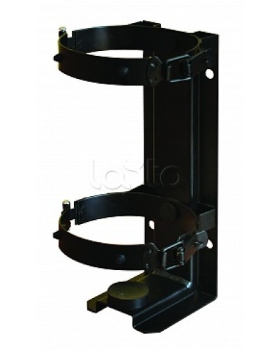 Кронштейн ПОЖТЕХНИКА КТХ-3 на 2-х металлических хомутах (d110) для ОУ-2 ИНЕЙ/ОП-3 МИГ в Кемерово Аксессуары для огнетушителей Pintop.ru