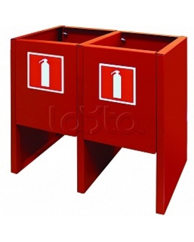 Подставка ПОЖТЕХНИКА Подставка под 2 огнетушителя ПРЕСТИЖ-К в Кемерово Аксессуары для огнетушителей Pintop.ru