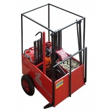 Щит пожарный ПОЖТЕХНИКА Щит пожарный передвижной комплектный ЩПП ПРЕСТИЖ