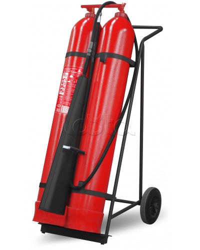 Огнетушитель ПОЖТЕХНИКА ОУ-50 Морской ИНЕЙ (144В, до 10 000V) 2х40л. (баллона по ГОСТ 949, раструб=1м) в Кемерово Огнетушители Pintop.ru