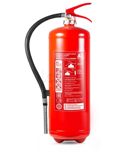 Огнетушитель ПОЖТЕХНИКА ОВП-10(з) МИГ летний (ФторПАВ) в Кемерово Огнетушители Pintop.ru