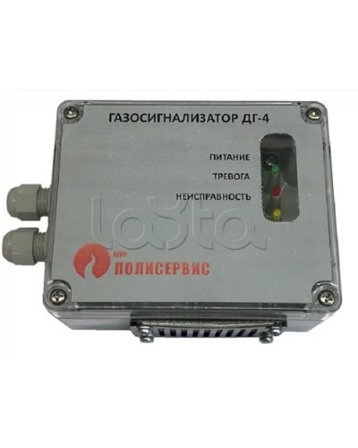 Извещатель газовый Полисервис ДГ-4-УПМ в Кемерово Технологические извещатели Pintop.ru
