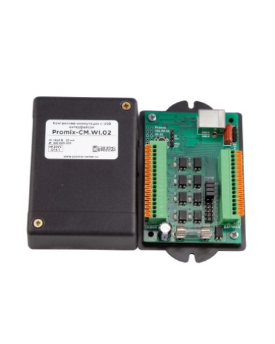 Контроллер коммутации управляемый по USB интерфейсу Promix-CM.WI.02 в Кемерово Контроллеры Pintop.ru