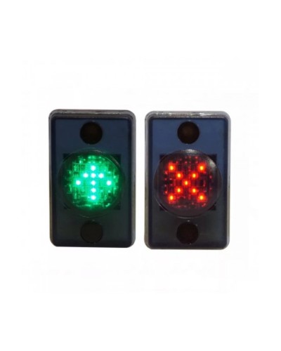 Светодиодная мнемосхема красный крест - зеленая стрелка Promix-VI.LED.01 в Кемерово Дополнительное оборудование для СКУД Pintop.ru