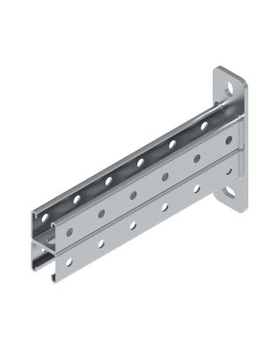 Консоль STRUT двойная КССД-41х41х200 (2,5мм) Промрукав (PR08.22759) в Кемерово Аксессуары для лотков Pintop.ru