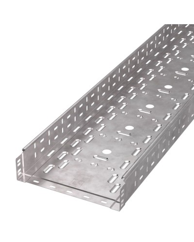 Лоток перфорированный Стандарт HDZ 300х80х3000 (1,0 мм) (6 м/уп) Промрукав (PR16.2468) в Кемерово Кабельные лотки Pintop.ru