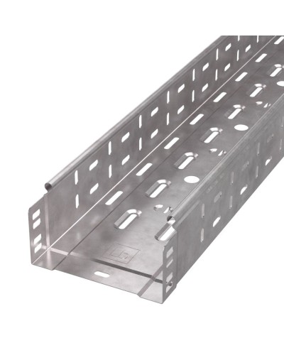 Лоток перфорированный Стандарт HDZ 150х80х3000 (1,0 мм) (6 м/уп) Промрукав (PR16.2462) в Кемерово Кабельные лотки Pintop.ru