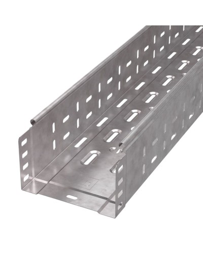 Лоток перфорированный Стандарт HDZ 150х100х3000 (1,0 мм) (6 м/уп) Промрукав (PR16.2460) в Кемерово Кабельные лотки Pintop.ru