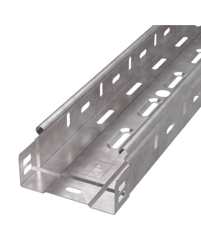Лоток перфорированный Стандарт HDZ 100х50х3000 (1,0 мм) (6 м/уп) Промрукав (PR16.2458) в Кемерово Кабельные лотки Pintop.ru