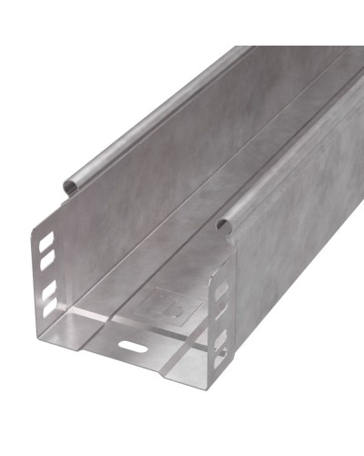 Лоток неперфорированный Стандарт HDZ 100х80х3000 (1,0 мм) (6 м/уп) Промрукав (PR16.2261) в Кемерово Кабельные лотки Pintop.ru