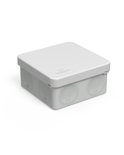 Коробка распред. 60-0210м двухкомп. безгалогенная (HF) 80х80х40 (8шт/уп) Промрукав (60-0210м) в Кемерово Распределительные коробки Pintop.ru