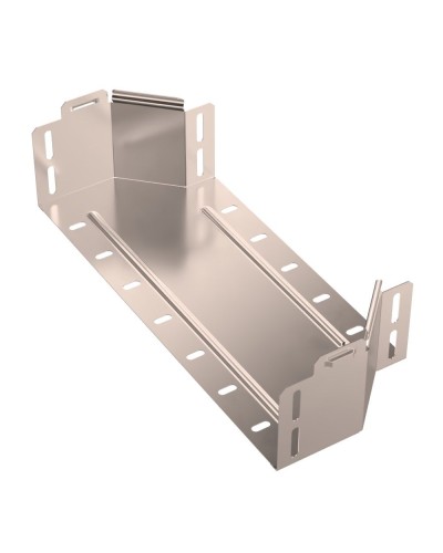 Переходник симметричный Стандарт INOX (AISI 409) 400х300х100 Промрукав (PR16.6076) в Кемерово Аксессуары для лотков Pintop.ru
