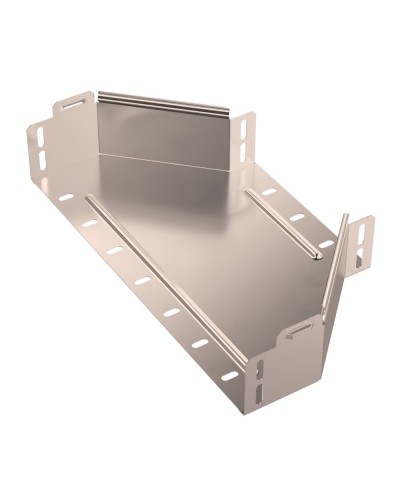 Переходник симметричный Стандарт INOX (AISI 409) 400х200х80 Промрукав (PR16.6075) в Кемерово Аксессуары для лотков Pintop.ru