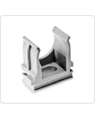 Крепеж-Клипса 32мм, серый, (50шт/уп) Промрукав 0632 в Кемерово Держатели, клипсы, скобы Pintop.ru