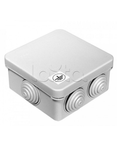 Коробка уравнивания потенциалов для открытой установки 80х80х40 (105шт/кор) Промрукав (40-0210-У) в Кемерово Распределительные коробки Pintop.ru