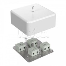 Коробка огнест для кабель-канала 40-0470-FR2.5-8 Е15-Е60 (латунь) 103х103х45 Промрукав (40-0470-FR2.5-8-Е60)