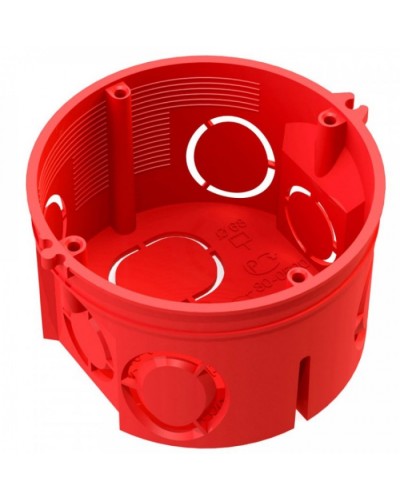 Коробка установочная безгалогенная (HF) 68х42 без соединителя (245шт/кор) Промрукав (80-0501) в Кемерово Распределительные коробки Pintop.ru