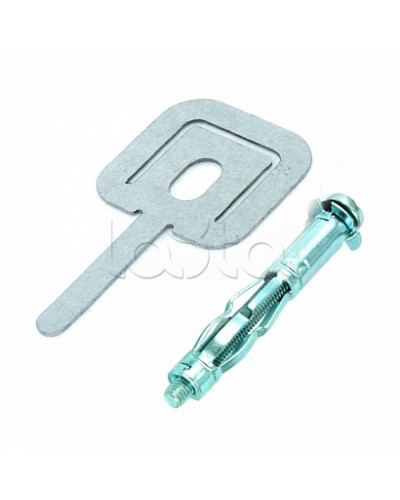 Комплекты для крепления ОКЛ с использованием дюбеля Молли М4х54 и хомута FR ПР-25 (100 шт) Промрукав (PR08.5208) в Кемерово Огнестойкие кабельные линии Pintop.ru