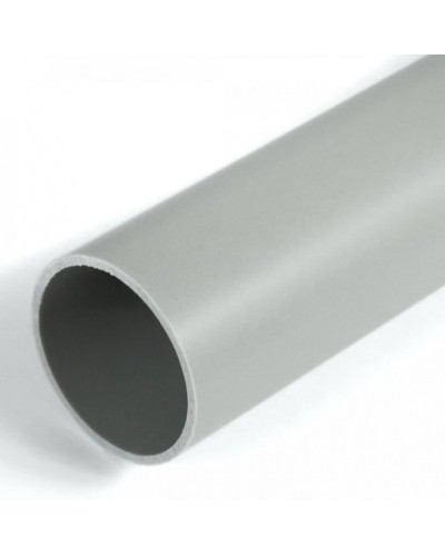 Труба жесткая ПВХ 3-х метровая легкая атмосферостойкая д63 (15м/уп) Промрукав (PR.01463) в Кемерово Гладкая труба Pintop.ru