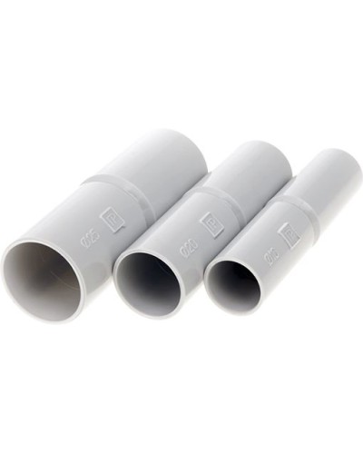 Патрубок-муфта д16 (100 шт/уп) Промрукав PR.01716 в Кемерово Повороты, муфты, тройники Pintop.ru