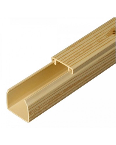 Кабель-канал сосна 2-й замок 16х16 (120м/уп) Промрукав (PR.025435) в Кемерово Кабель-канал Pintop.ru