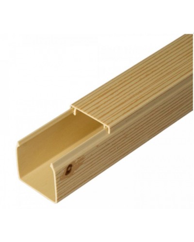 Кабель-канал сосна 2-й замок 25х25 (48м/уп) Промрукав (PR.025438) в Кемерово Кабель-канал Pintop.ru