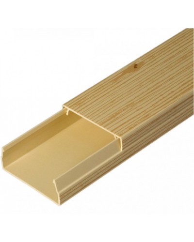 Кабель-канал сосна 2-й замок 40х16 (56м/уп) Промрукав (PR.025439) в Кемерово Кабель-канал Pintop.ru