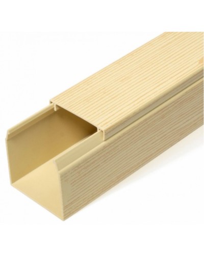 Кабель-канал сосна 2-й замок 40х40 (60м/уп) Промрукав (PR.025448) в Кемерово Кабель-канал Pintop.ru