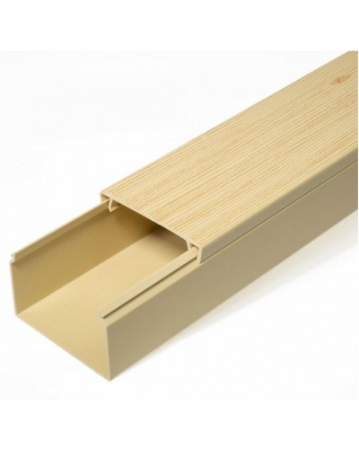 Кабель-канал сосна 2-й замок 60х40 (40м/уп) Промрукав (PR.025449) в Кемерово Кабель-канал Pintop.ru