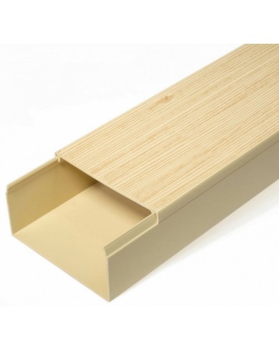 Кабель-канал сосна 2-й замок 80х40 (30м/уп) Промрукав (PR.025451) в Кемерово Кабель-канал Pintop.ru