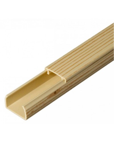 Кабель-канал сосна 2-й замок в п/э 15х10 (144 м/уп) Промрукав (PR03.0179) в Кемерово Кабель-канал Pintop.ru