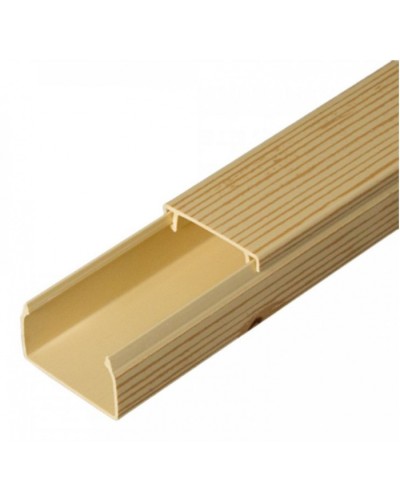 Кабель-канал сосна 2-й замок в п/э 25х16 (50 м/уп) Промрукав (PR03.0182) в Кемерово Кабель-канал Pintop.ru