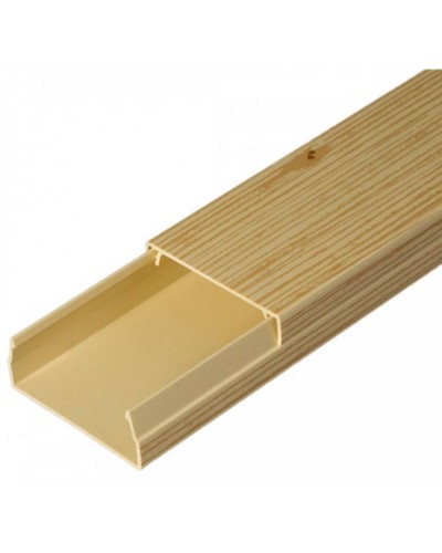 Кабель-канал сосна 2-й замок в п/э 40х16 (30 м/уп) Промрукав (PR03.0184) в Кемерово Кабель-канал Pintop.ru