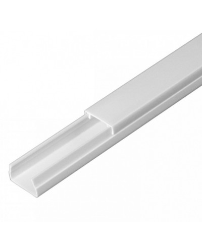 Кабель-канал белый 2-й замок в п/э 15х10 (234м/уп) Промрукав (PR.0325201) в Кемерово Кабель-канал Pintop.ru