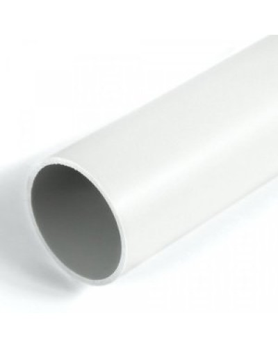 Труба жесткая ПВХ белая 3-х метровая д32 (90 м/уп) Промрукав PR05.0017 в Кемерово Гладкая труба Pintop.ru