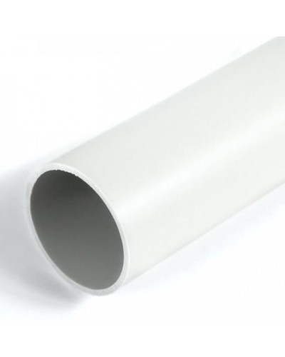 Труба жесткая ПВХ белая 3-х метровая д63 (15 м/уп) Промрукав (PR05.0020) в Кемерово Гладкая труба Pintop.ru