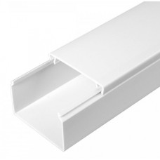 Кабель-канал белый 2-й замок в г/к 60х40 (40м/уп) Промрукав (PR.056040)